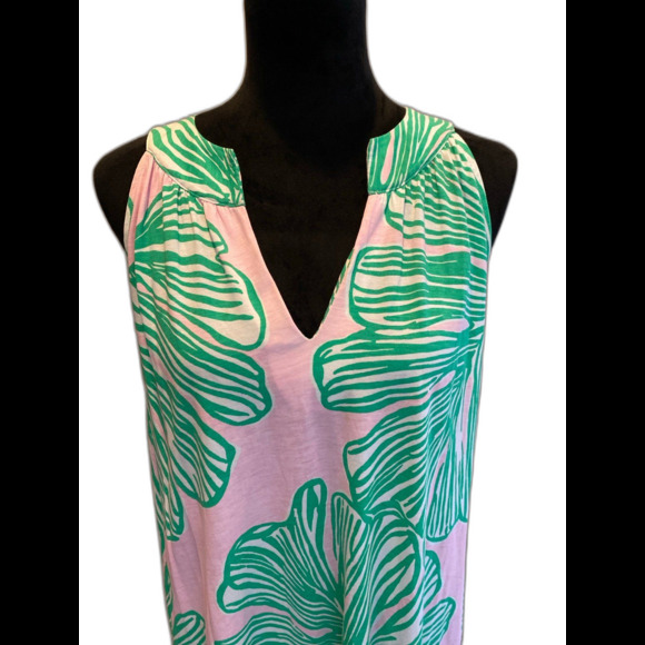 Lilly Pulitzer Ross Shift Dress Size XL Who Let The Fronds out Mandevilla Baby - Picture 1 of 11